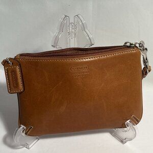 Coach Leather Wristlet Wallet